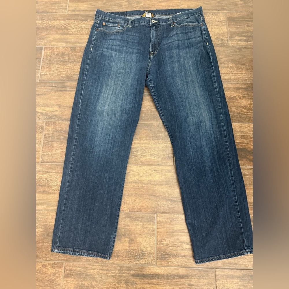 Lucky Brand Relaxed Fit Dark Blue Jeans